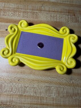 Ukonic Friends Picture Frame Replica Ceramic Trinket Tray 4x6”